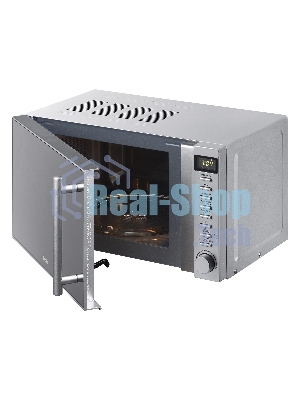 Микроволновая печь BBK 20MWS-721T/BS-M серебристый, 20 л, 700 Вт, переключатели - кнопки, поворотный механизм