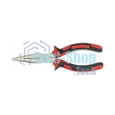 Длинногубцы Matrix NICKEL 17164 160 мм, прямые никелированные, двухкомпонентные рукоятки