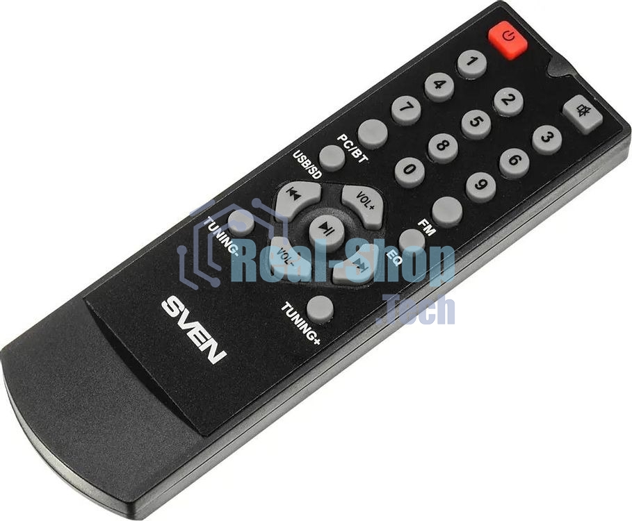 Колонки SVEN AC MS -304, черный Акустическая система, беспроводная передача сигнала по Bluetooth, суммарная мощность (RMS), Вт - 40, выходная мощность (RMS), Вт - сабвуфер: 20, сателлиты: 20 (2 х10), частотный диапазон, Гц - сабвуфер: 40 – 150, сателлиты: 150 – 20 000, размеры динамиков, мм - сабвуфер: O 128, воспроизведение с USB flash и SD card памяти, встроенное FM-радио, LED-дисплей, пульт ДУ, материал корпуса сабвуфера и сателлитов – дерево (MDF).