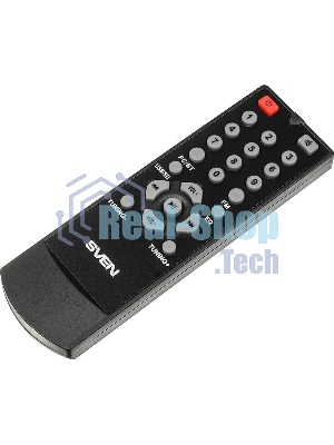 Колонки SVEN AC MS -304, черный Акустическая система, беспроводная передача сигнала по Bluetooth, суммарная мощность (RMS), Вт - 40, выходная мощность (RMS), Вт - сабвуфер: 20, сателлиты: 20 (2 х10), частотный диапазон, Гц - сабвуфер: 40 – 150, сателлиты: 150 – 20 000, размеры динамиков, мм - сабвуфер: O 128, воспроизведение с USB flash и SD card памяти, встроенное FM-радио, LED-дисплей, пульт ДУ, материал корпуса сабвуфера и сателлитов – дерево (MDF).