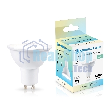 Лампа светодиодная	Ambrella light 190714 LED MR16 7W IC GU10 4000K 175-265V 38°