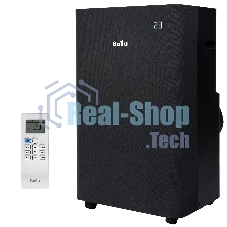 Кондиционер мобильный Ballu Velure BPAC-14 EW/N6 14000 BTU, 35 м², 50 дБ, охлаждение, осушение, черный