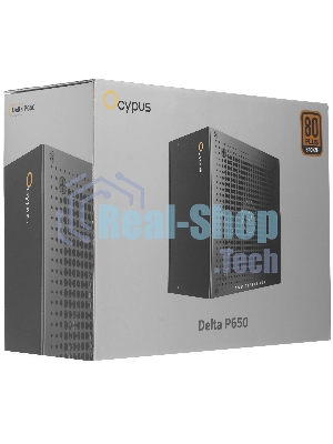 Блок питания Ocypus Delta P650, 650W, APFC, 80+ Bronze, ATX 2.53, 120мм Fan (P650-BF)