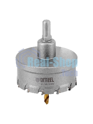 Коронка по металлу Denzel твердосплавная, 73 мм