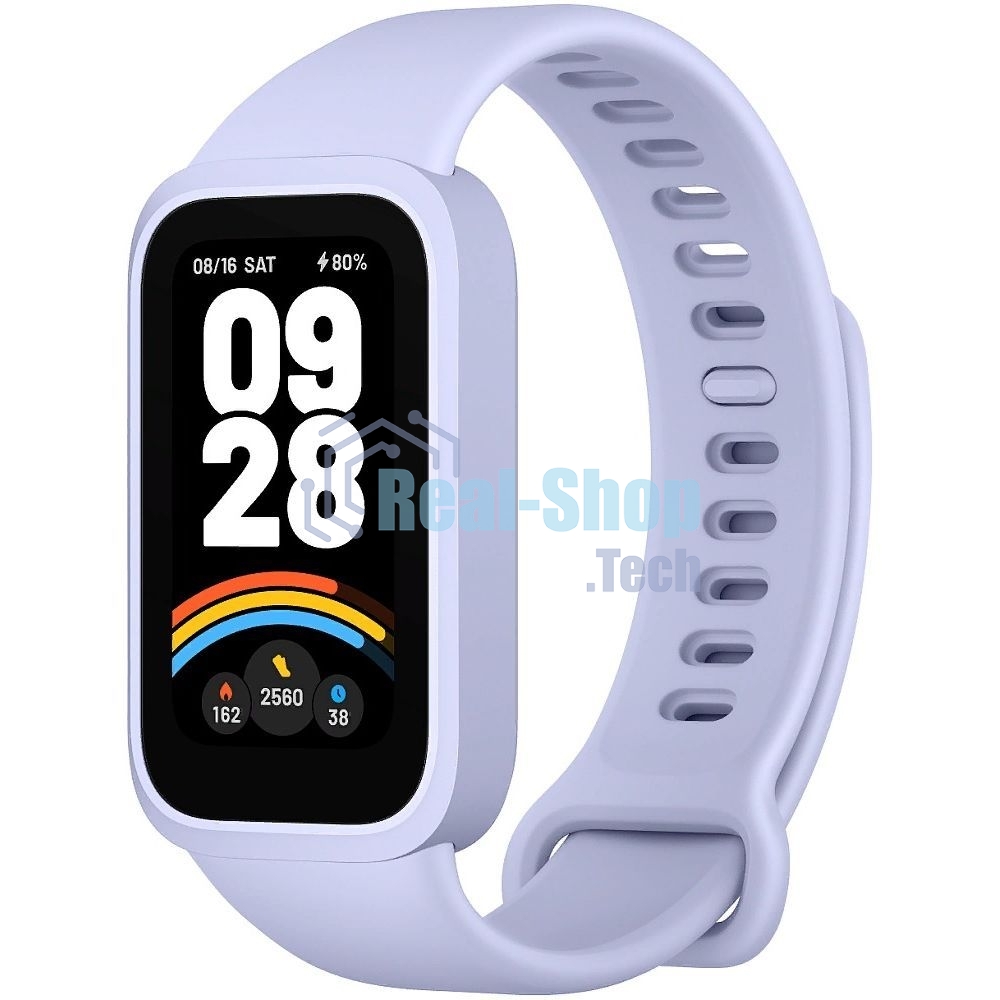 Фитнес-трекер Xiaomi Smart Band 9 Active TFT корп.:фиолетовый рем.:фиолетовый (BHR08L3GL)