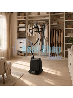 Отпариватель Endever Odyssey Q-18 черный/серый, 2200 Вт, 50 г/мин, 3000 мл