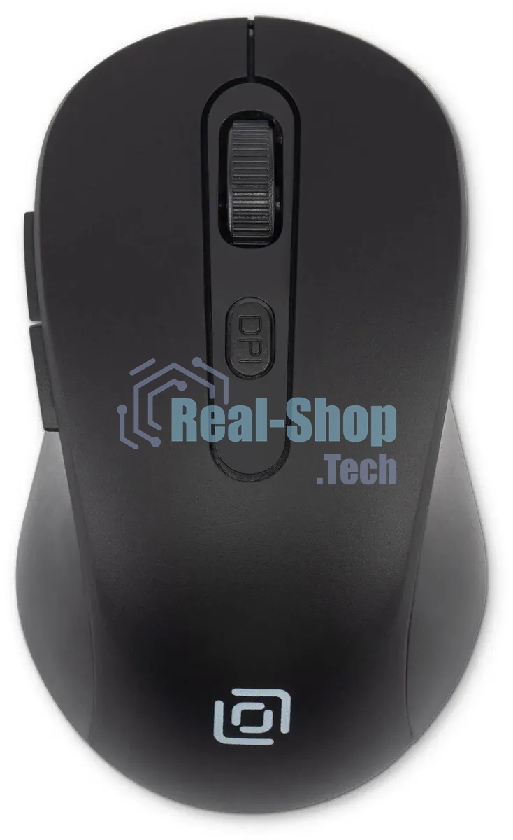 Мышь беспроводная Oklick 677MW черный, 1600 dpi, радиоканал, USB, кнопки - 6