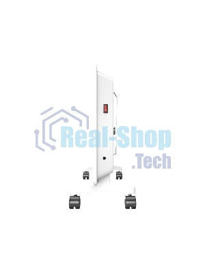Конвектор электрический Thermex Frame 1500E белый, 1500 Вт, 20 м2, термостат, дисплей