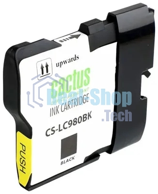 Картридж струйный Cactus CS-LC980BK черный (16 мл) для Brother DCP-145C/165C MFC-250C/290C