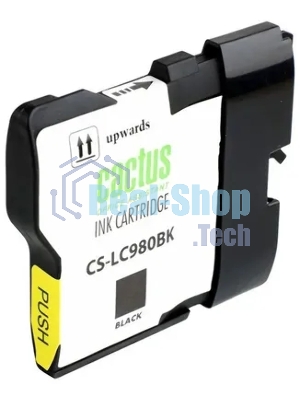 Картридж струйный Cactus CS-LC980BK черный (16 мл) для Brother DCP-145C/165C MFC-250C/290C
