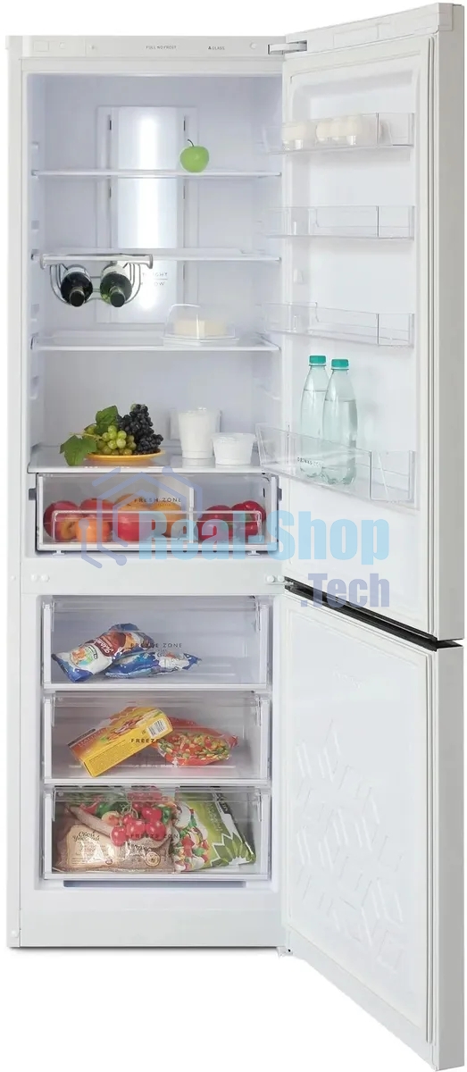 Холодильник Бирюса Б-960NF белый двухкамерный 240/100л морозилка снизу, No Frost