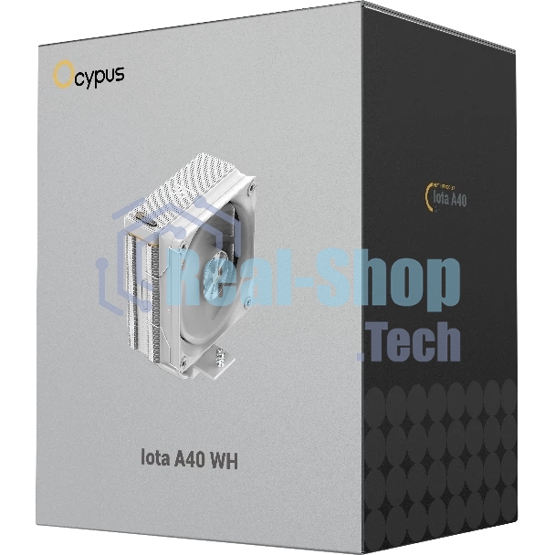 Вентилятор Cooler Ocypus Iota A40 WH Iota-A40-WH белый 120мм алюминий+медь 2000rpm 29db 4-pin 220W 156мм
