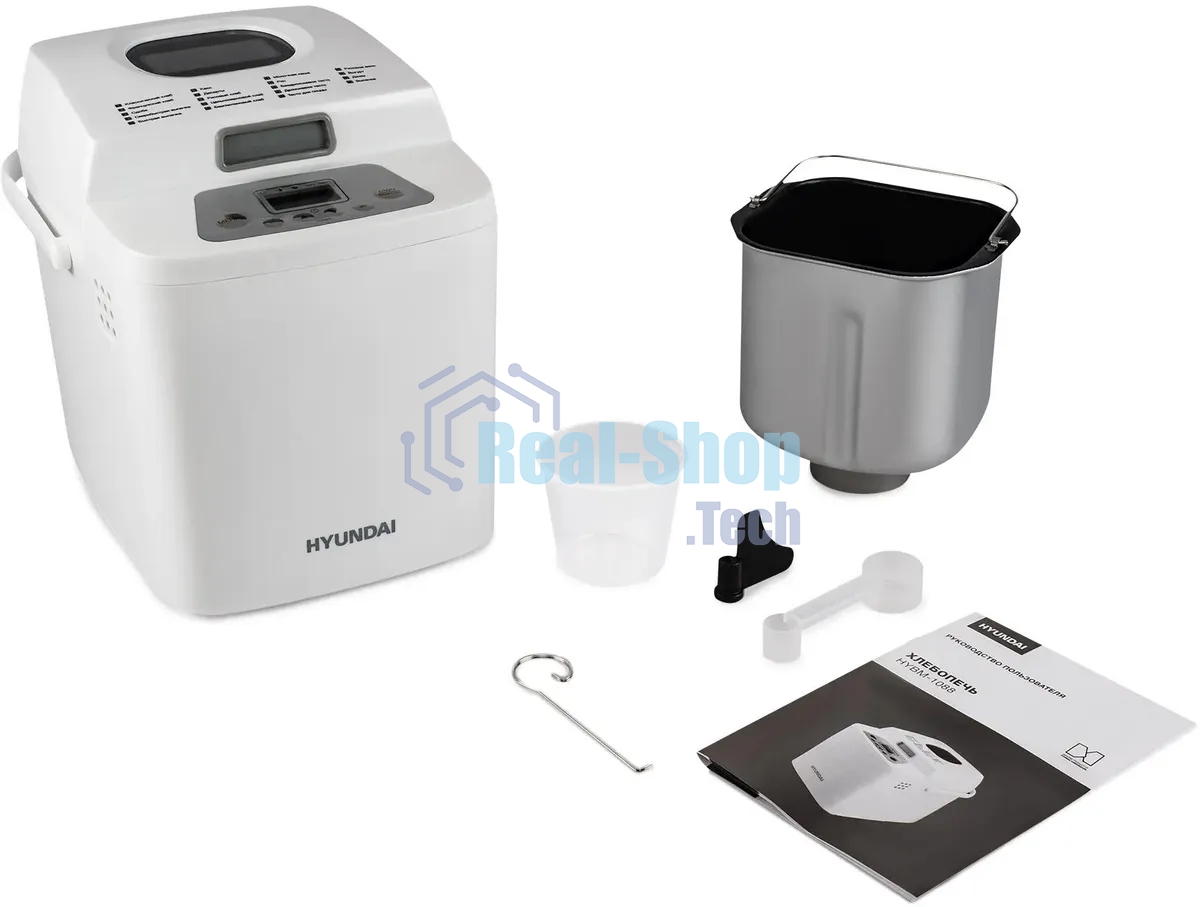 Хлебопечка Hyundai HYBM-1088 500Вт белый