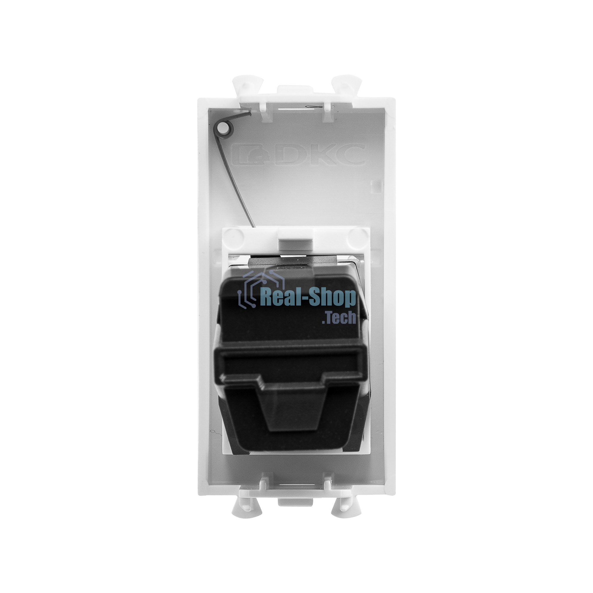 Розетка модульная DKC 4400251 тип А-А HDMI 1 модуль Avanti, Белое облако