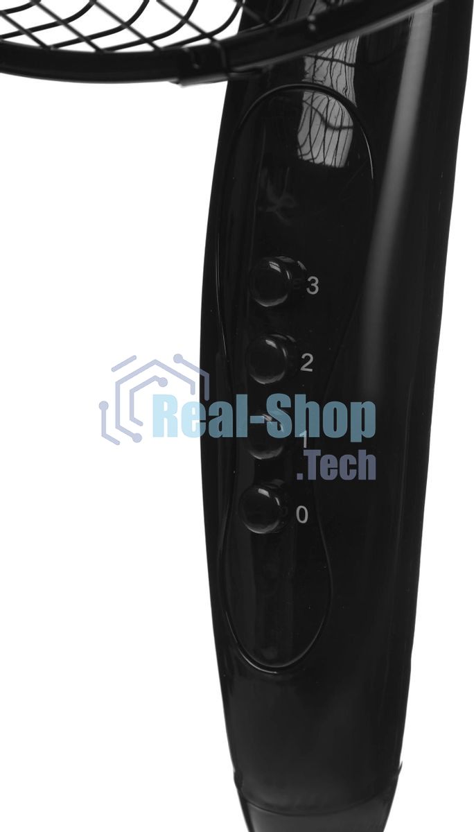 Вентилятор бытовой напольный Rix RSF-3000B, черный