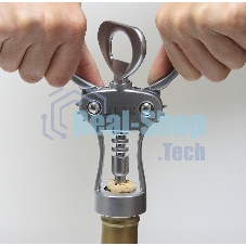 Штопор TalleR TR-65119 цинковый сплав, сталь, полимерный материал