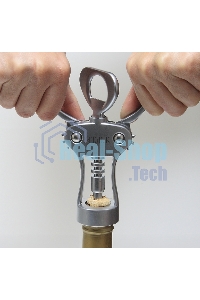 Штопор TalleR TR-65119 цинковый сплав, сталь, полимерный материал