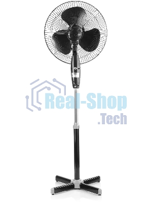Вентилятор Centek CT-5015 чёрный, напольный, 40 Вт, 3 скорости, 43 см