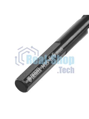 Сверло по металлу Denzel 6,5 мм, HSS-Tin, Golden Tip, 10 шт.