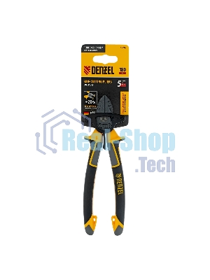 Бокорезы Denzel 180 мм, трехкомпонентные рукоятки