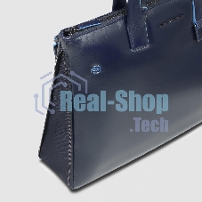 Сумка для ноутбука Piquadro Blue Square CA4021B2/BLU2 синий натур.кожа