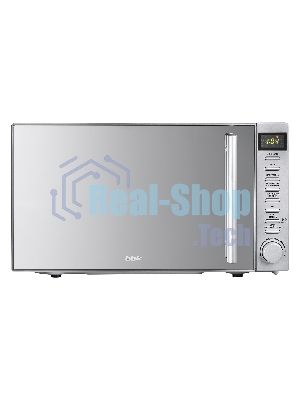 Микроволновая печь BBK 20MWS-721T/BS-M серебристый, 20 л, 700 Вт, переключатели - кнопки, поворотный механизм