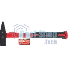 Молоток слесарный Matrix ''optimal'', 300 г, фибергласовая обрезиненная рукоятка, квадратный боек