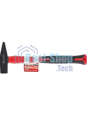 Молоток слесарный Matrix ''optimal'', 300 г, фибергласовая обрезиненная рукоятка, квадратный боек