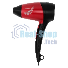 Фен Starwind SHD 7065 1400Вт черный/красный