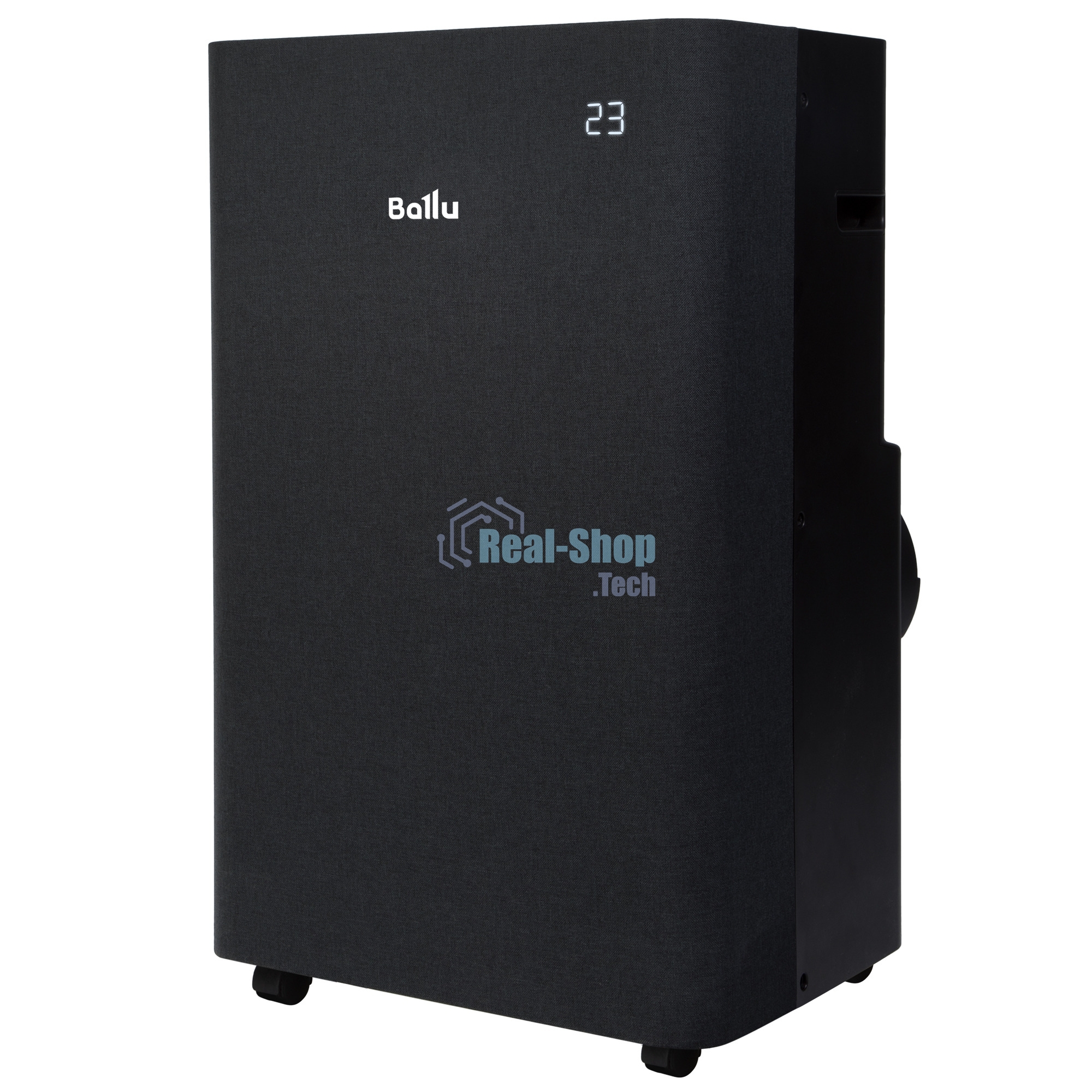 Кондиционер мобильный Ballu Velure BPAC-14 EW/N6 14000 BTU, 35 м², 50 дБ, охлаждение, осушение, черный