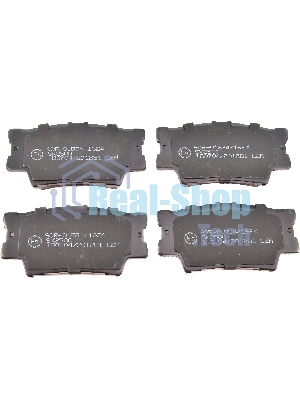 Колодки тормозные задние LPR 05P1281, комплект