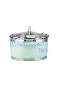 Кастрюля LARA LR02-545 MINT 26x14 см, 7,2 л, носик, индукционное дно, крышка с бортом, нержавеющая сталь