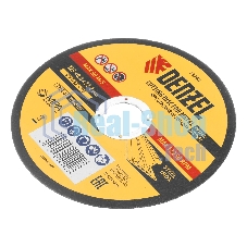 Круг отрезной по металлу Denzel, 125 х 0,8 х 22,2 мм, WA60TBF