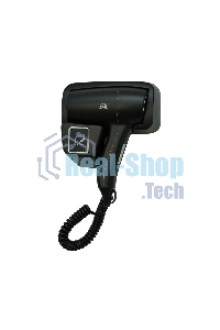 Фен для волос настенный Puff 1201Bl, черный