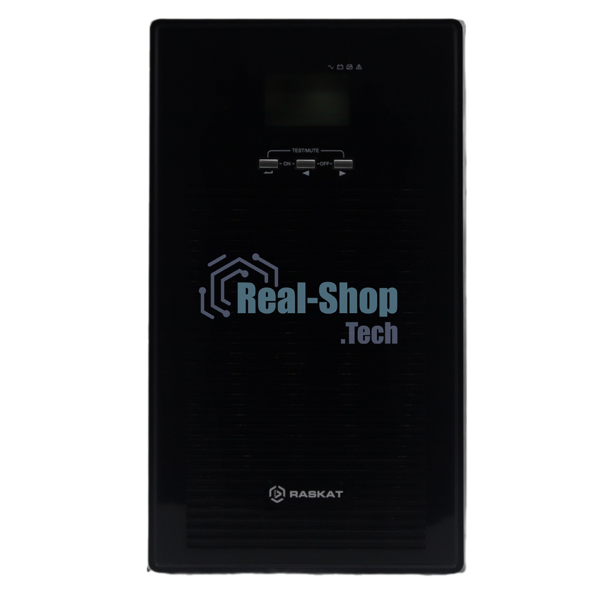 Источник бесперебойного питания (ИБП) Raskat HIL-3000VA+ 3000VA, 2400Вт, 6xIEC320, LCD, USB type-B, 2xRJ-45, 1xRS232, чистая синусоида