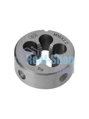 Плашка Сибртех М16 х 2,0 мм