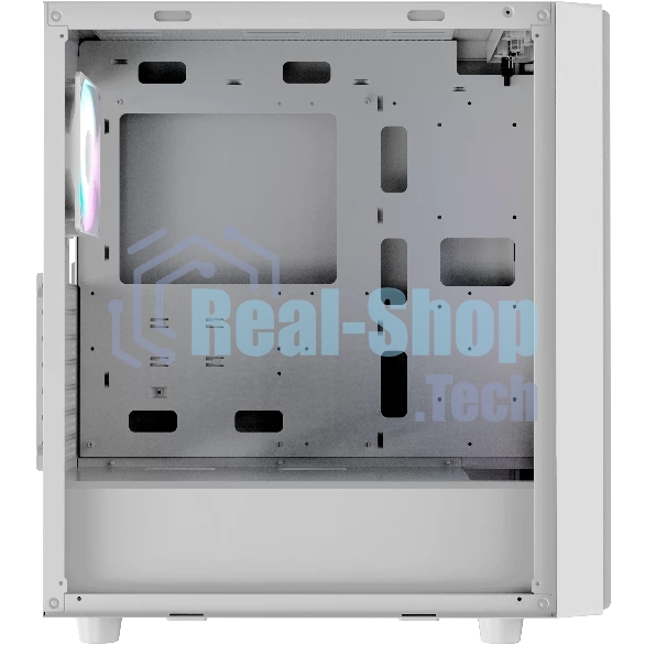 Компьютерный корпус Ocypus Gaммa C70 WH ARGB ATX/win/белый/4 ARGB fans/no PSU/Tempered Glass
