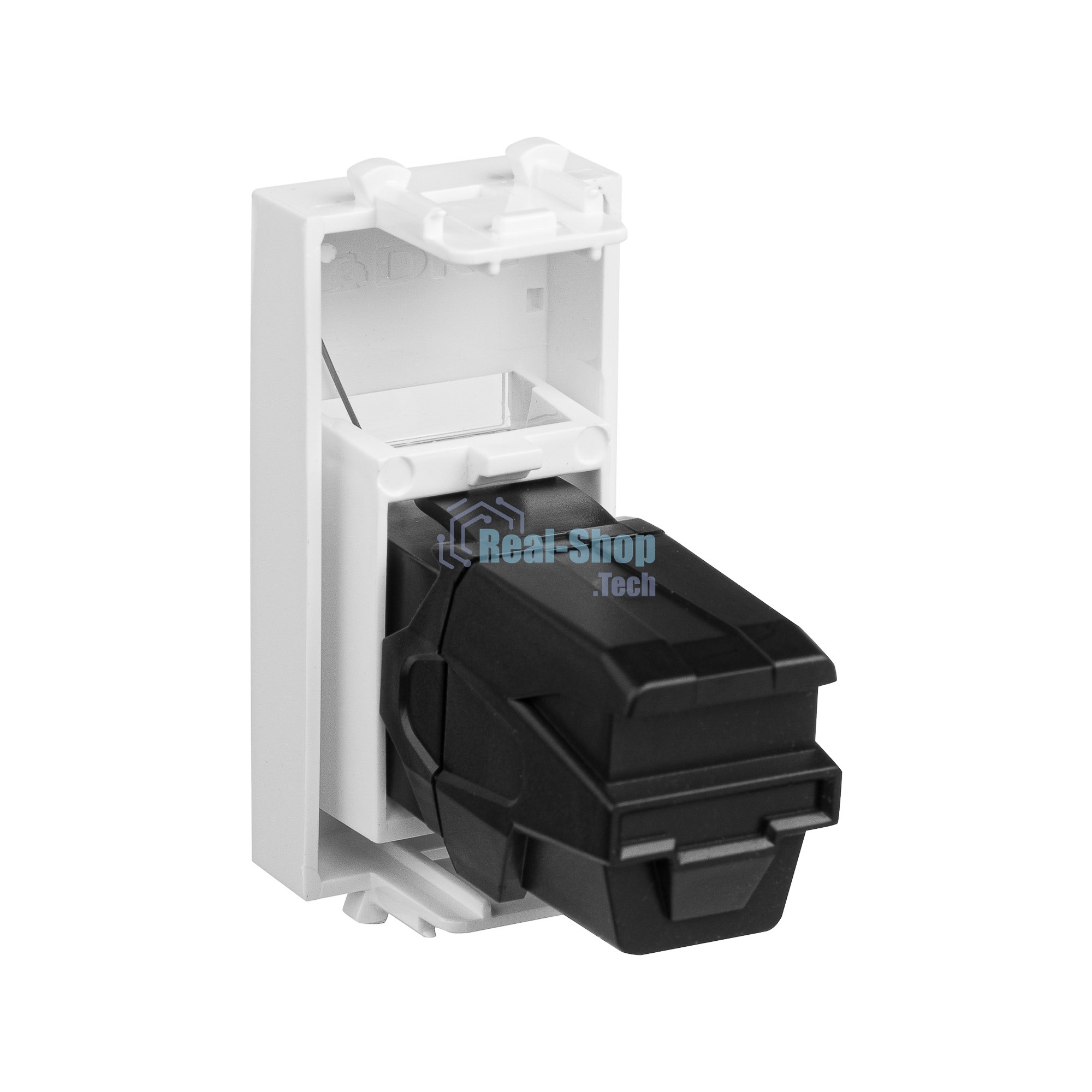 Розетка модульная DKC 4400251 тип А-А HDMI 1 модуль Avanti, Белое облако