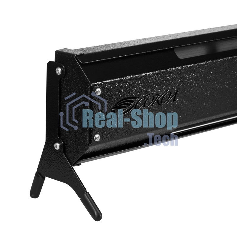 Конвектор плинтусный СОКОЛ 60-0124, черный, 450 Вт, 15 м2