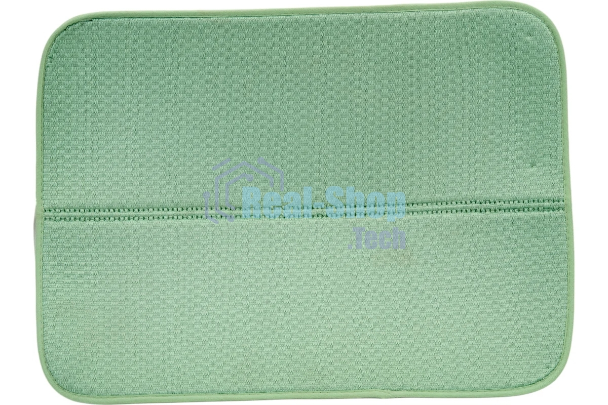 Коврик для сушки посуды РЫЖИЙ КОТ Skandi зеленый 45х35 см