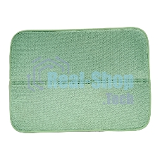 Коврик для сушки посуды РЫЖИЙ КОТ Skandi зеленый 45х35 см