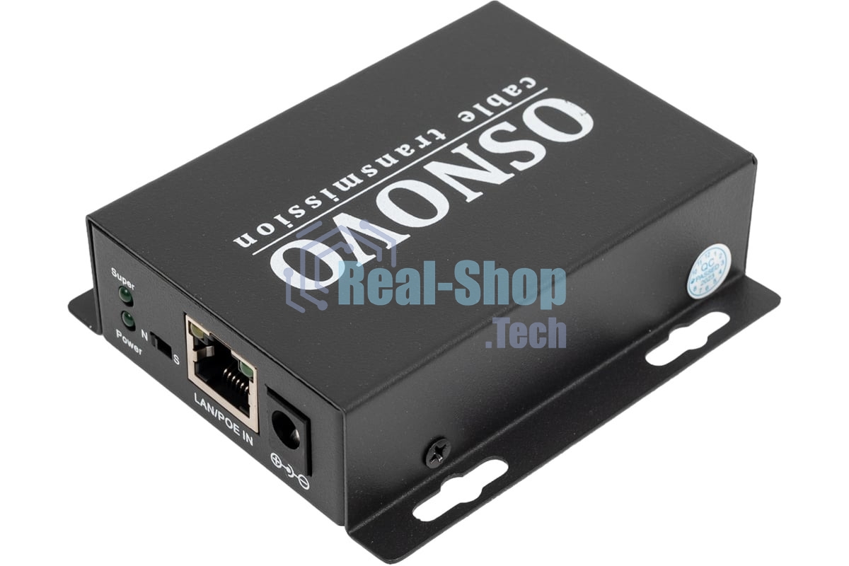 PoE удлинитель Osnovo E-PoE/1A 10M/100M Fast Ethernet на 400м (до 30W)
