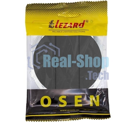 Выключатель LEZARD 743-4288-109 3-кл. СП OSEN механизм черный бархат