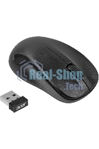 Мышь беспроводная Acer OMR302 черный, 1200 dpi, радиоканал, USB, кнопки - 3
