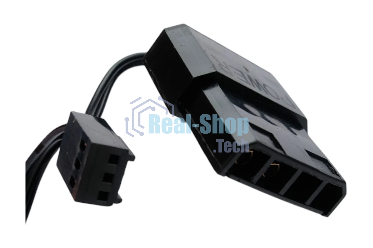 Вентилятор для корпуса Gembird D12025S12L-CF черный, 120 мм, 1200 об/мин, 20.5 дБ, 3 pin