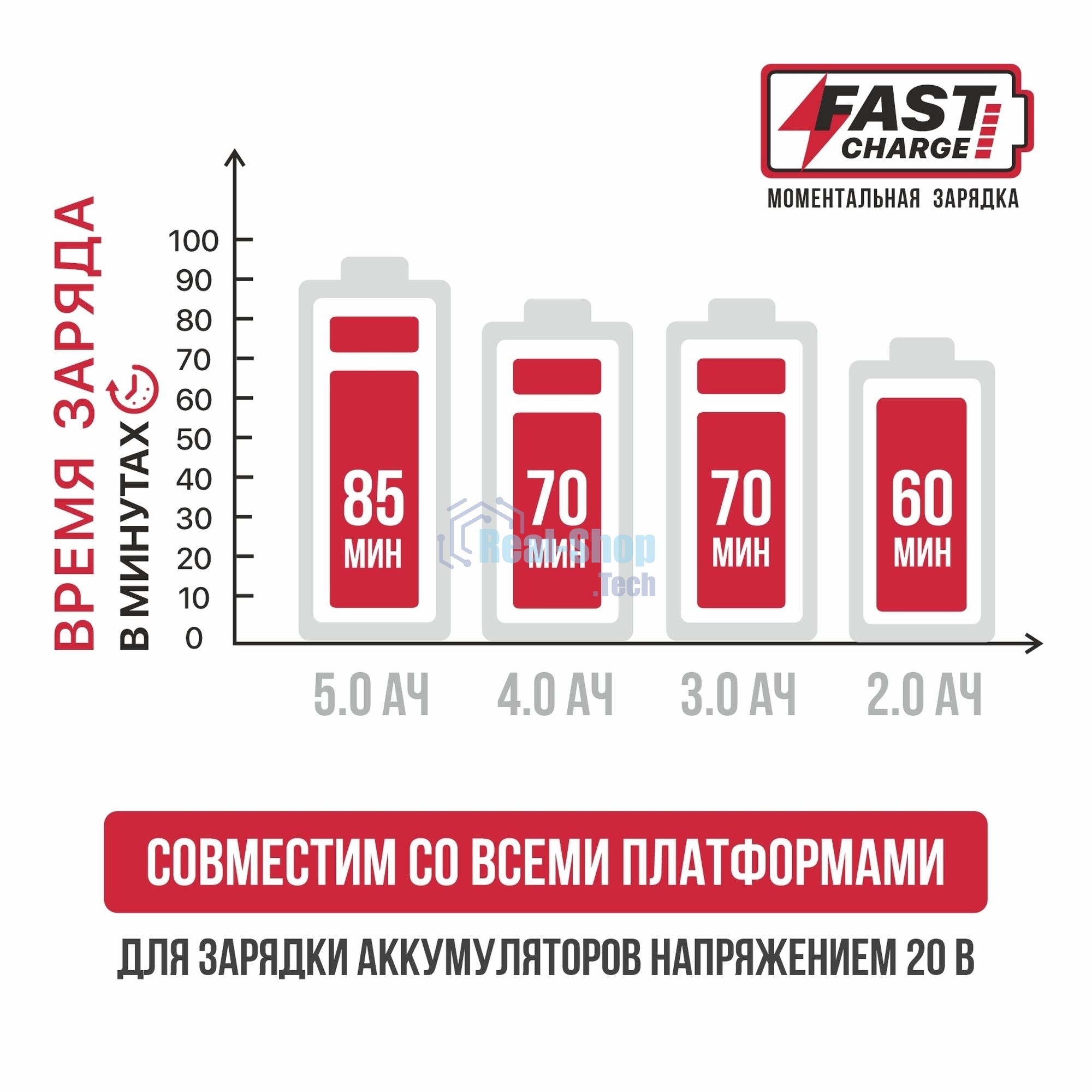 Зарядное устройство P.I.T. PH20-4.0A
