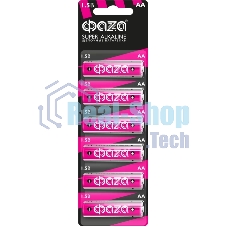 Элемент питания LR 6 (AA) ФАZА Super Alkaline блистер, 6 шт.