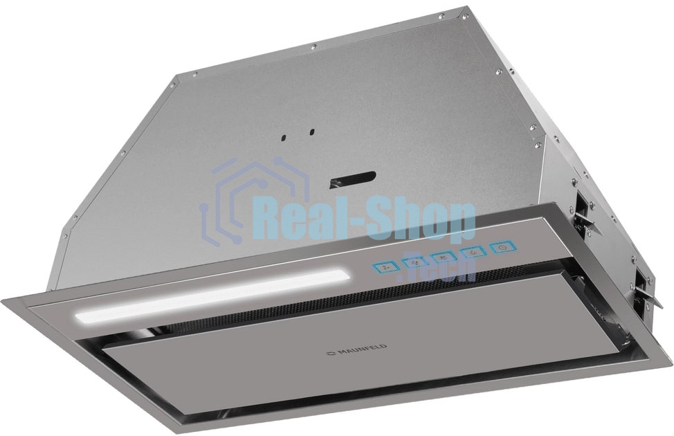 Вытяжка встраиваемая Maunfeld Clare 60 нержавеющая сталь, 60 см, 1050 куб. м/ч, 50 дБ
