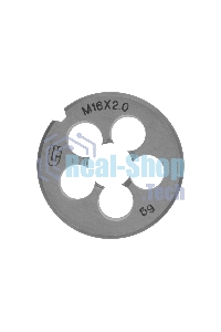 Плашка Сибртех М16 х 2,0 мм