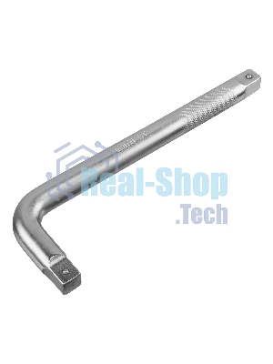 Вороток Г-образный Denzel 300x100 мм, квадрат 3/4